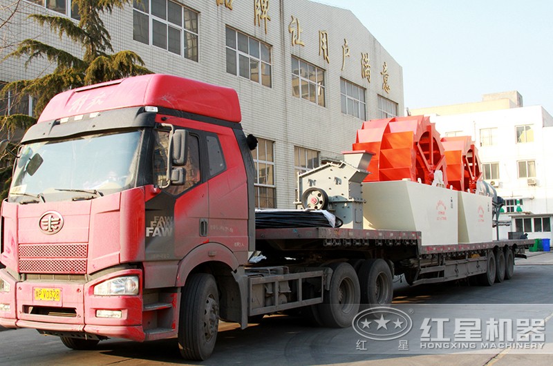 輪式洗砂機(jī)采購量大，發(fā)貨快